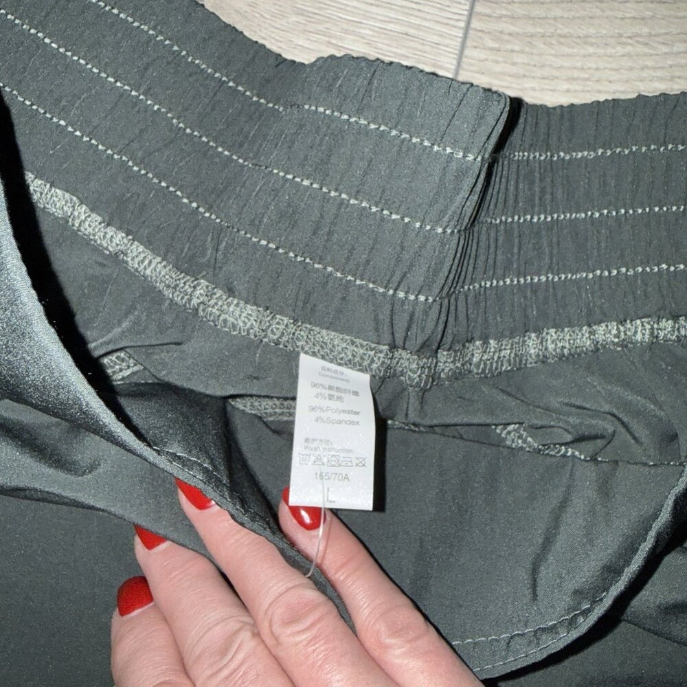 Halara‎ High Waisted Plain Casual Joggers Women’s Athleisure Blue Sz Large - Picture 3 of 6